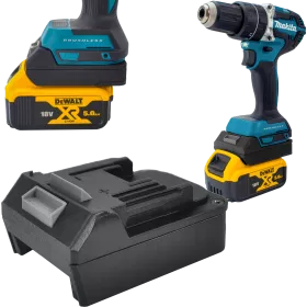 ADAPTER PRZEJŚCIÓWKA Z NARZĘDZIA MAKITA LXT 18V NA BATERIE DEWALT XR 18V