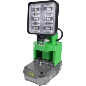 LAMPA DO BATERII RYOBI 18V ONE+ LED HALOGEN ROBOCZY 