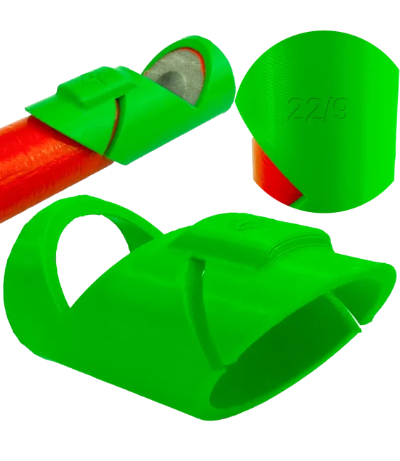 SZABLON DO DOCINANIA OTULINY IZOLACJI DLA RUR 22/9MM 