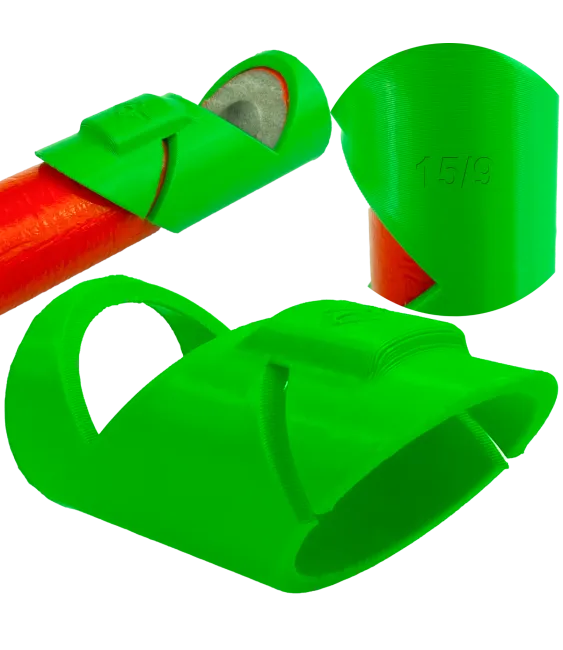 SZABLON DO DOCINANIA OTULINY IZOLACJI DLA RUR 15/9MM 
