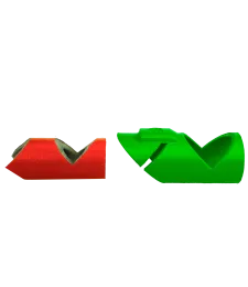 SZABLON DO DOCINANIA OTULINY IZOLACJI DLA RUR 15/9MM 