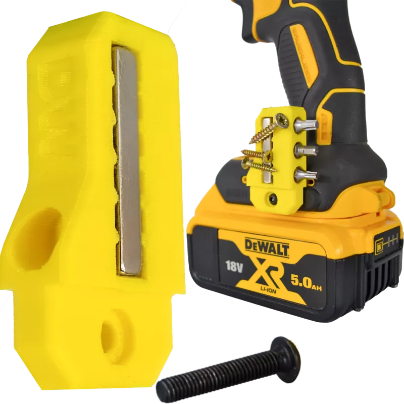 MAGNETYCZNY UCHWYT NA BITY 90° DO NARZĘDZI DEWALT XR i FLEXVOLT + ŚRUBKA