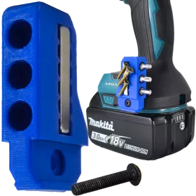 MAGNETYCZNY UCHWYT NA BITY 90° DO NARZĘDZI MAKITA 18V CXT LXT XGT + ŚRUBKA 