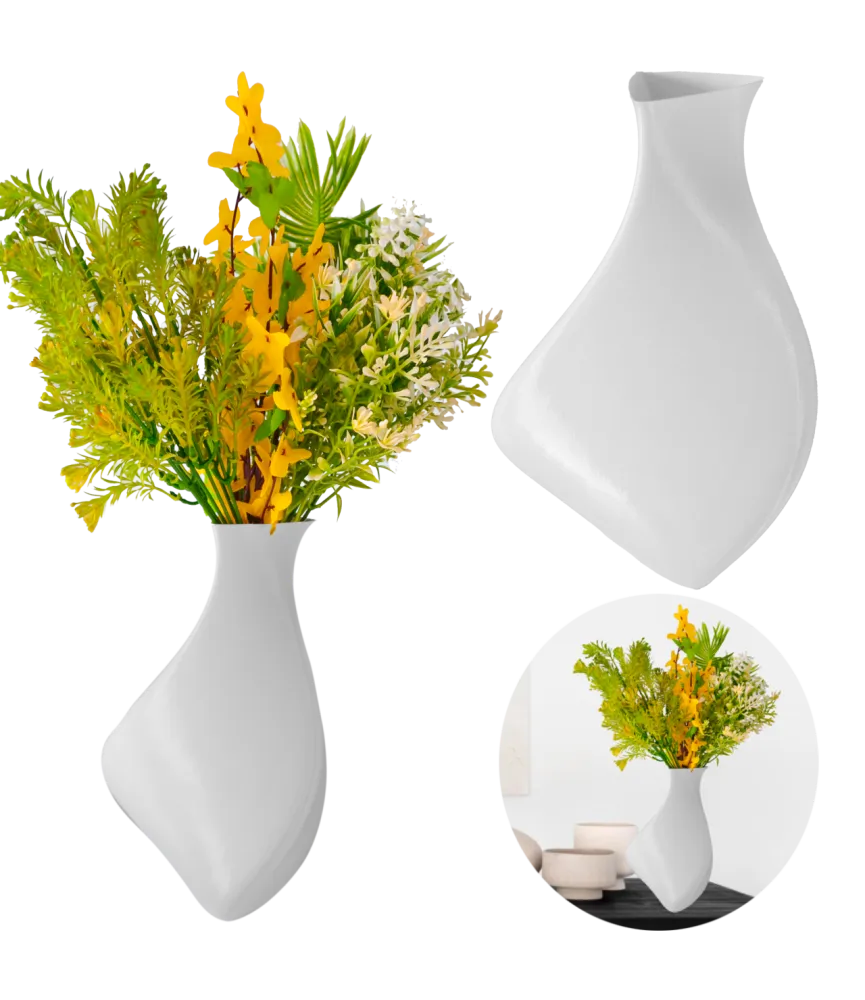 WAZON DEKORACYJNY WYSOKI I WYTRZYMAŁY 20 CM - NOWOCZESNY DESIGN 
