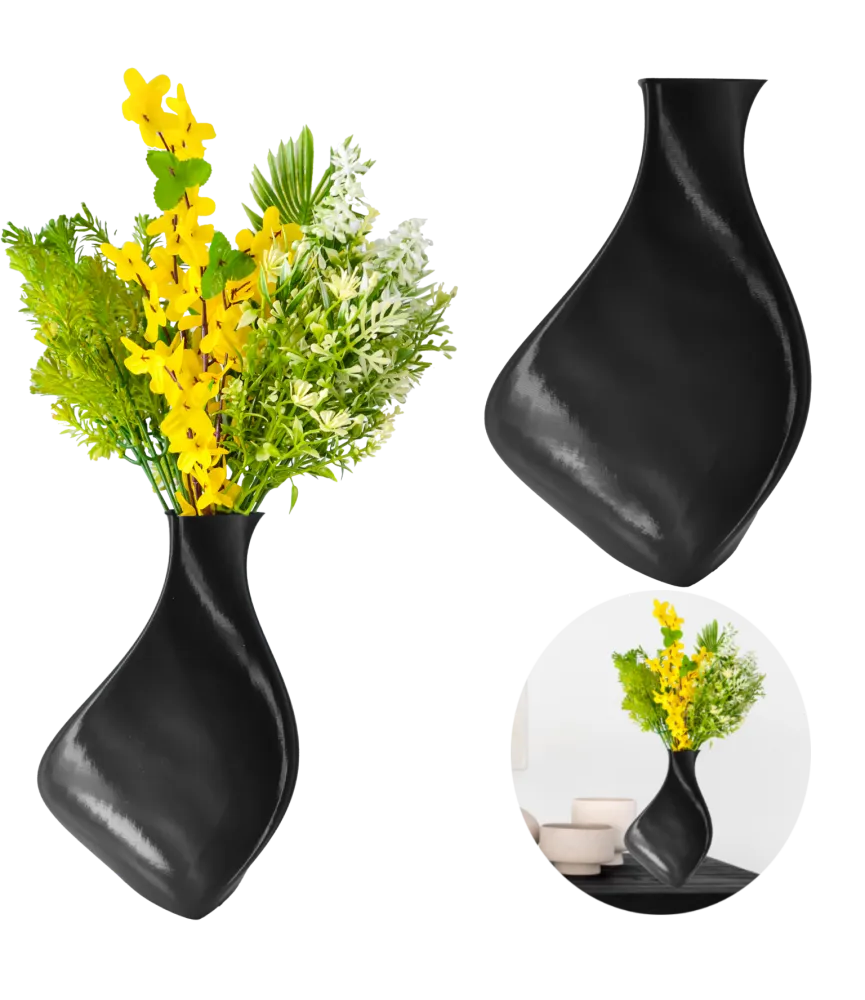 WAZON DEKORACYJNY WYSOKI I WYTRZYMAŁY 20 CM - NOWOCZESNY DESIGN 