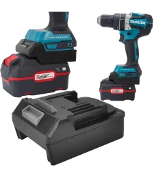 ADAPTER PRZEJŚCIÓWKA Z BATERI PARKSIDE X20V NA NARZĘDZIA MAKITA 18V LXT