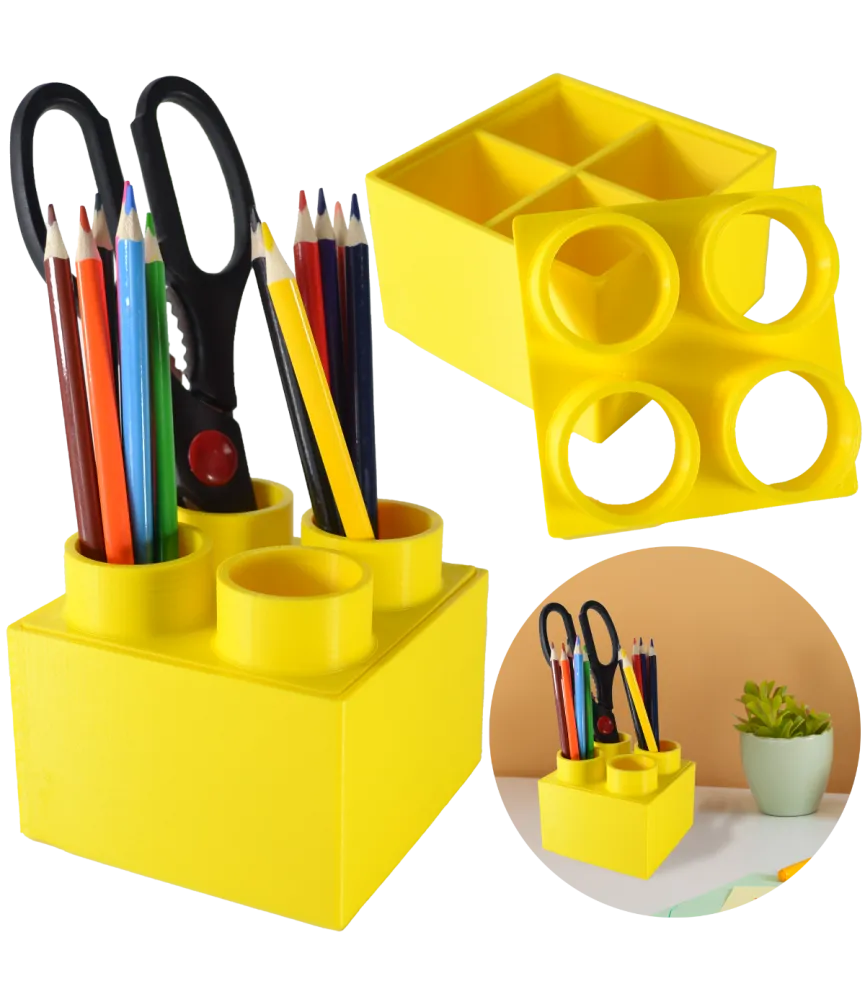 ORGANIZÉR LEGO DRŽIAK NA PODLOŽKY ŽLTÝ