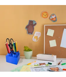 ORGANIZÉR Z BLOKOV LEGO MODRÝ