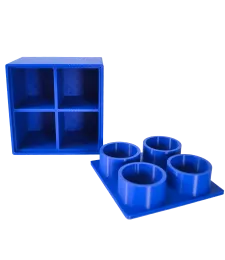 ORGANIZÉR Z BLOKOV LEGO MODRÝ