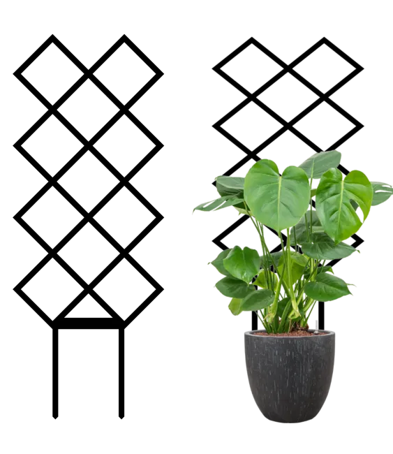 PODPÓRKA DO MONSTERY WYTRZYMAŁA PERGOLA DRABINKA ROŚLIN PNĄCZY DOMOWYCH 34CM 