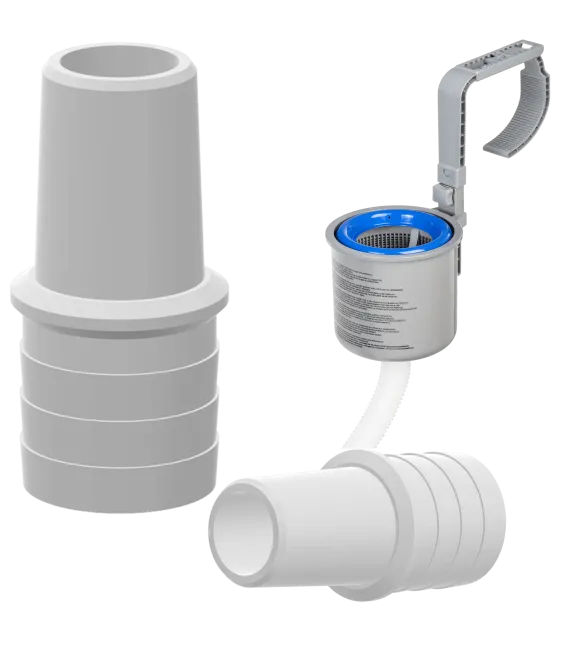 SPOJKA PRE SKIMMER VYSÁVAČ BAZÉNOVÉ POTRUBIE SPOJKA SPOJKA OBJÍMKA 38MM
