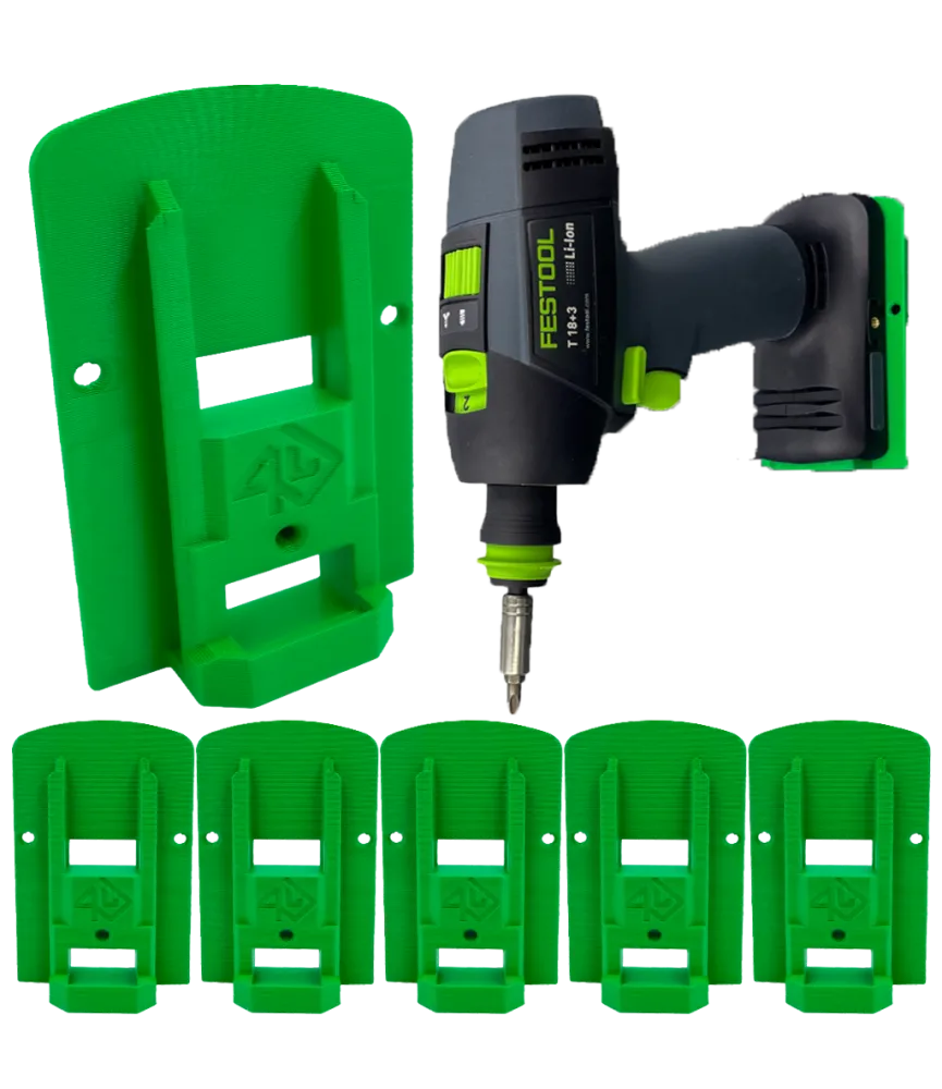 UCHWYT NA ELEKTRONARZĘDZIE FESTOOL 18V ZESTAW 6 SZT 