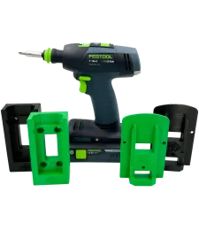 Uchwyt Na Baterie Akumulator Festool 18V - 6 szt. - Czarny