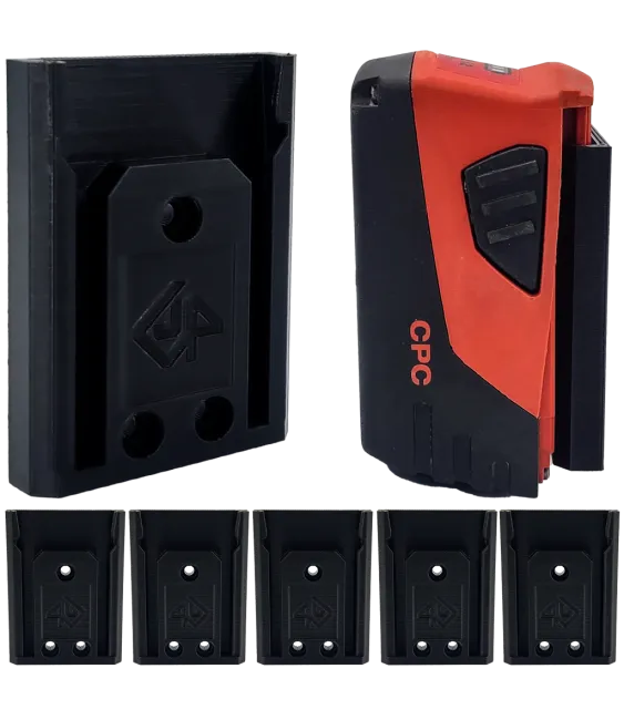 Uchwyt Na Baterie Akumulator Hilti B22 - 6 szt. - Czarny