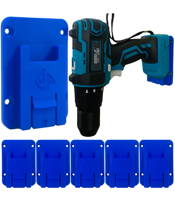 DEDRA 18V SAS+ DRŽIAK ELEKTRICKÉHO NÁRADIA SADA 6 KS - Niebieski DEDRA 18V SAS+ DRŽIAK ELEKTRICKÉHO NÁRADIA SADA 6 KS - Niebieski
