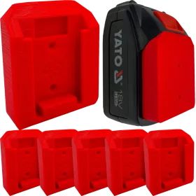 UCHWYT NA BATERIE AKUMULATOR YATO 18V ZESTAW 6 SZT 