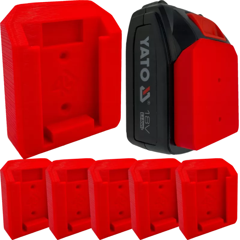 UCHWYT NA BATERIE AKUMULATOR YATO 18V ZESTAW 6 SZT 