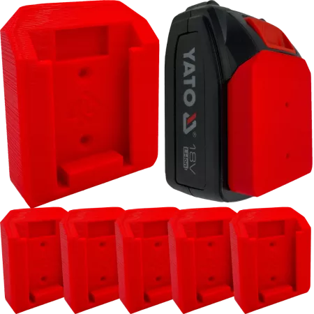 UCHWYT NA BATERIE AKUMULATOR YATO 18V ZESTAW 6 SZT 