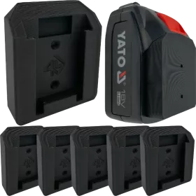 UCHWYT NA BATERIE AKUMULATOR YATO 18V ZESTAW 6 SZT 