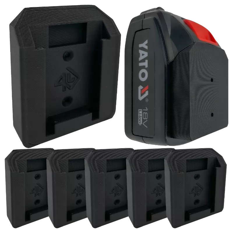 UCHWYT NA BATERIE AKUMULATOR YATO 18V ZESTAW 6 SZT 