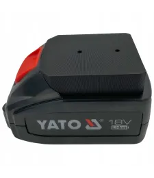DRŽIAK BATÉRIE BATÉRIA YATO 18V SADA 6 KS - Czarny
