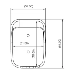 KRYT KRYTU BEZDRÔTOVÉHO ZVONČEKA - CACAZI