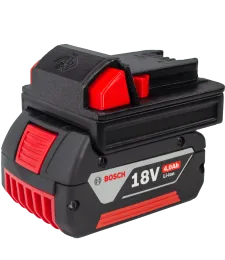 ADAPTER PRZEJŚCIÓWKA Z BATERII BOSCH PRO 18V DO NARZĘDZIA MILWAUKEE 18V M18 