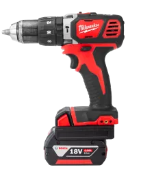 ADAPTER PRZEJŚCIÓWKA Z BATERII BOSCH PRO 18V DO NARZĘDZIA MILWAUKEE 18V M18 