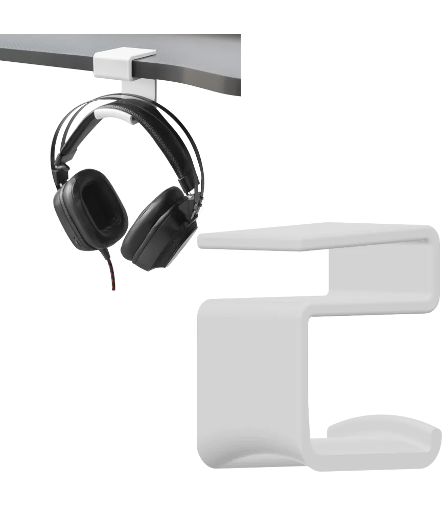 DRŽIAK NA SLÚCHADLÁ 18 MM PUSH-IN ZÁVES - Biały