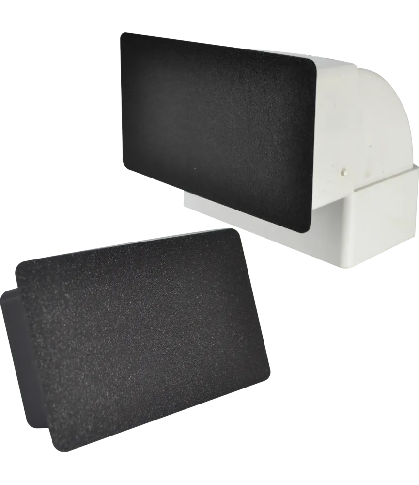 uzáver / koniec ventilačného kanála 110x55 čierny