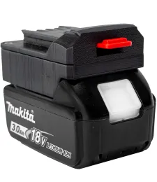 ADAPTER PRZEJŚCIÓWKA Z NARZĘDZIA YATO 18V DO BATERII AKUMULATORA MAKITA LXT 18V 