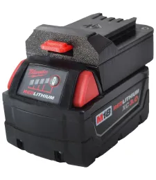 ADAPTER PRZEJŚCIÓWKA Z NARZĘDZIA YATO 18V DO BATERII AKUMULATORA MILWAUKEE M18 18V 