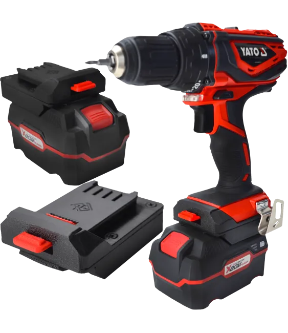 ADAPTER PRZEJŚCIÓWKA Z NARZĘDZIA YATO 18V DO BATERII AKUMULATORA PARKSIDE X20V 