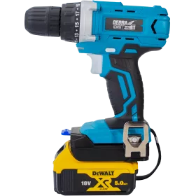ADAPTER PRZEJŚCIÓWKA Z NARZĘDZIA DEDRA SAS+ALL 18V DO BATERII AKUMULATORA DEWALT XR 18V 