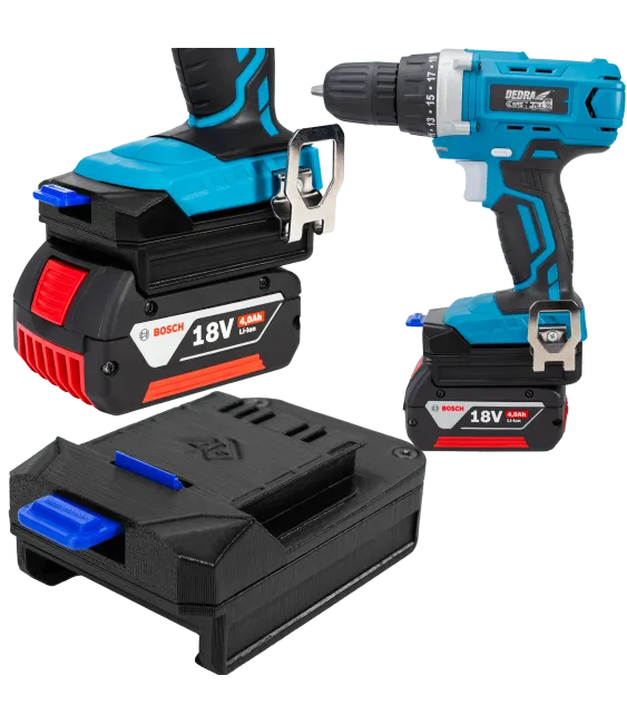 ADAPTER PRZEJŚCIÓWKA Z NARZĘDZIA DEDRA SAS+ALL18V DO BOSCH PROFESSIONAL 18V 