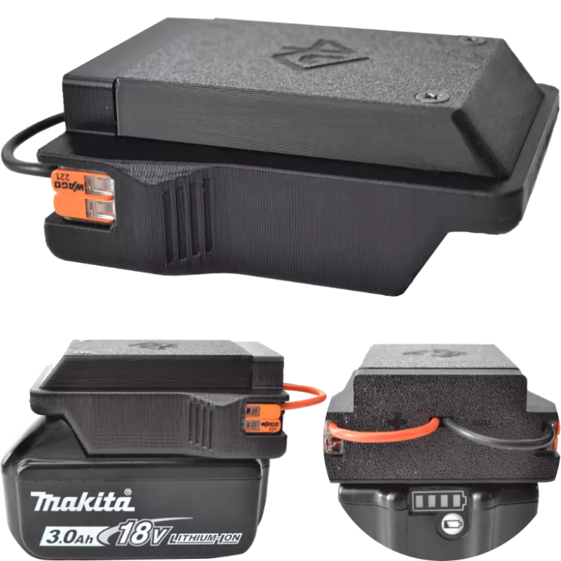 ADAPTER DO MAKITA LXT 18V WAGO DO BATERII AKUMULATORA 