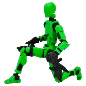 MINI FIGURKA KOLEKCJONERSKA RUCHOMA MINI LEGENDY 20CM ZIELONA ZESTAW AKCESORIÓW 