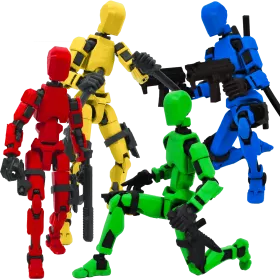 MINI FIGURKA KOLEKCJONERSKA RUCHOMA MINI LEGENDY 20CM CZERWONA ZESTAW AKCESORIÓW 