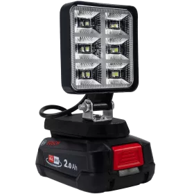 LAMPA DO BATERII BOSCH PBA 18V LED HALOGEN ROBOCZY 