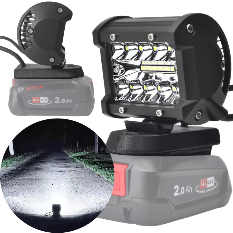 LAMPA ROBOCZA DO BOSCH PBA 18V HALOGEN LAMPKA 18V MAX 