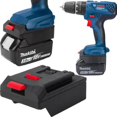 ADAPTER PRZEJŚCIÓWKA Z NARZĘDZIA BOSCH 18V PROFESSIONAL DO BATERII MAKITA 18V 