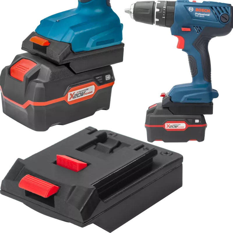 ADAPTER Z NARZĘDZIA BOSCH 18V PROFESSIONAL DO BATERII PARKSIDE X20V 