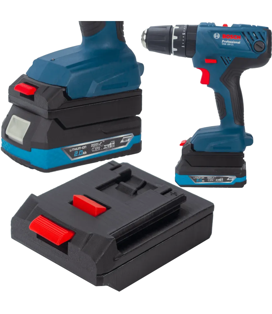 ADAPTER Z NARZĘDZIA BOSCH 18V PROFESSIONAL DO BATERII DEDRA SAS+ALL 18V 