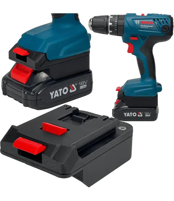 ADAPTER Z NARZĘDZIA BOSCH 18V PROFESSIONAL DO BATERII YATO 18V 