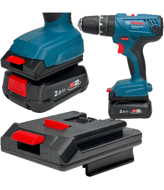 ADAPTER Z NARZĘDZIA BOSCH 18V PROFESSIONAL DO BATERII BOSCH PBA POWER 18V 