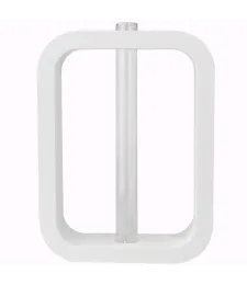 WAZON ŁUK PROSTOKĄT Z FIOLKĄ DEKORACYJNY ELEGANCKI DESIGN 20CM 