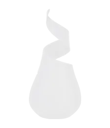 WAZON NA KWIATY FLAKON PLASTIKOWY NOWOCZESNY NIETŁUKĄCY DO SALONU 20 CM 