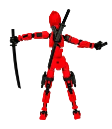 FIGURKA AKCJI MINI LEGENDA DEADPOOL 20CM + AKCESORIA I BRONIE 