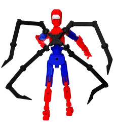FIGURKA AKCJI MINI LEGENDA SPIDER-MAN 20CM + DODATKOWE RAMIONA 