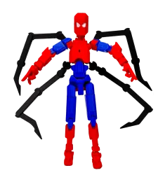 FIGURKA AKCJI MINI LEGENDA SPIDER-MAN 20CM + DODATKOWE RAMIONA 